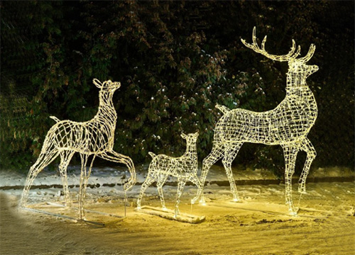 Светодиодные фигуры животных в Орле